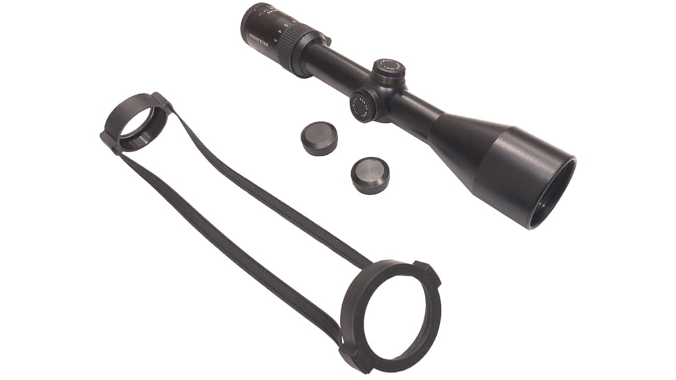 NightStar 3-9x44mm Rifle Scope, 1in Tube, Duplex Reticle, Black, M3944