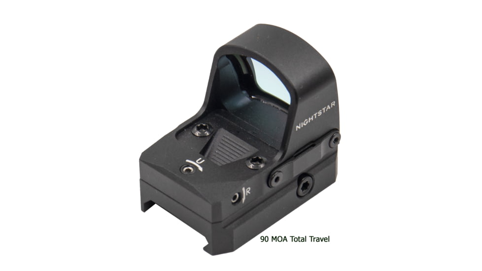 NightStar PR17A Ultra-Thin Shake Awake Side Load 1x17mm Reflex Red Dot Sight