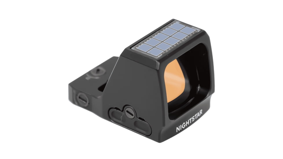 NightStar PR24S Solar Reflex Red Dot Sight, 1x0.79x0.94mm, 3 MOA Dot, Black, NS15245