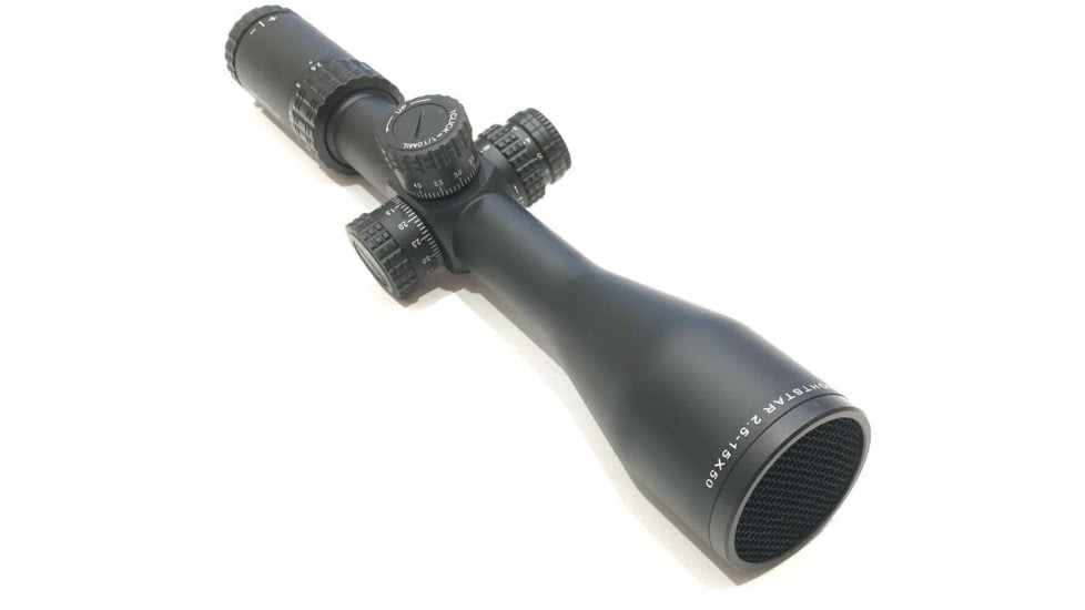 NightStar Rifle Scope, 2.5-15X50SFIR, 30mm Tube, Side Focus Illuminated Reticle, Black, NS251550