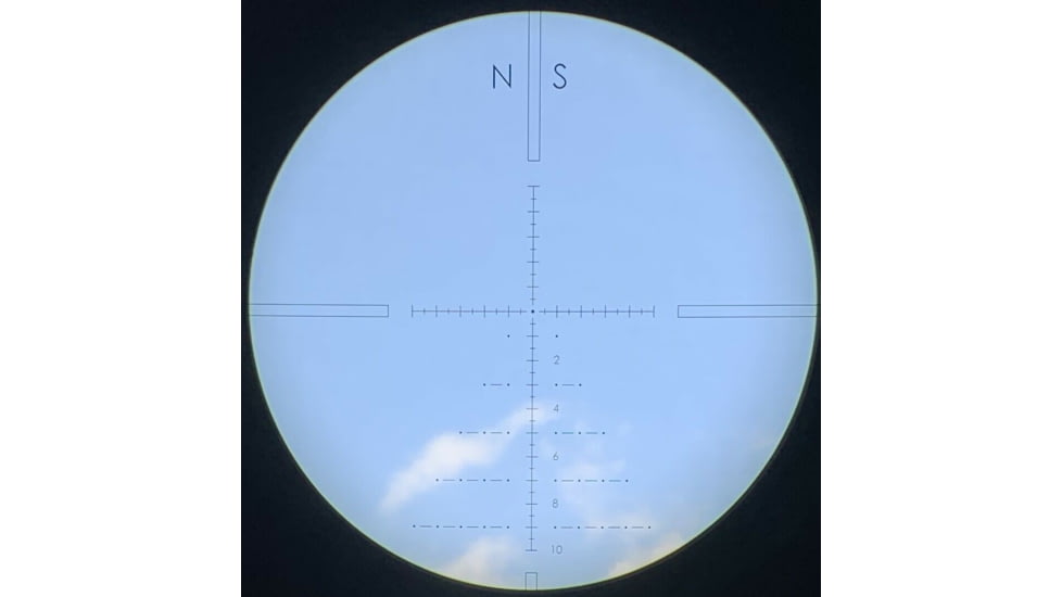NightStar Rifle Scope, 2.5-15X50SFIR, 30mm Tube, Side Focus Illuminated Reticle, Black, NS251550