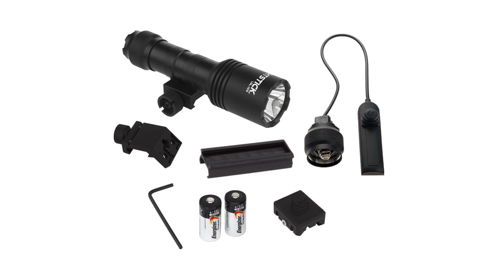 Nightstick Full Size Long Gun Light Kit, 1100 Lumens, Black, LGL-160