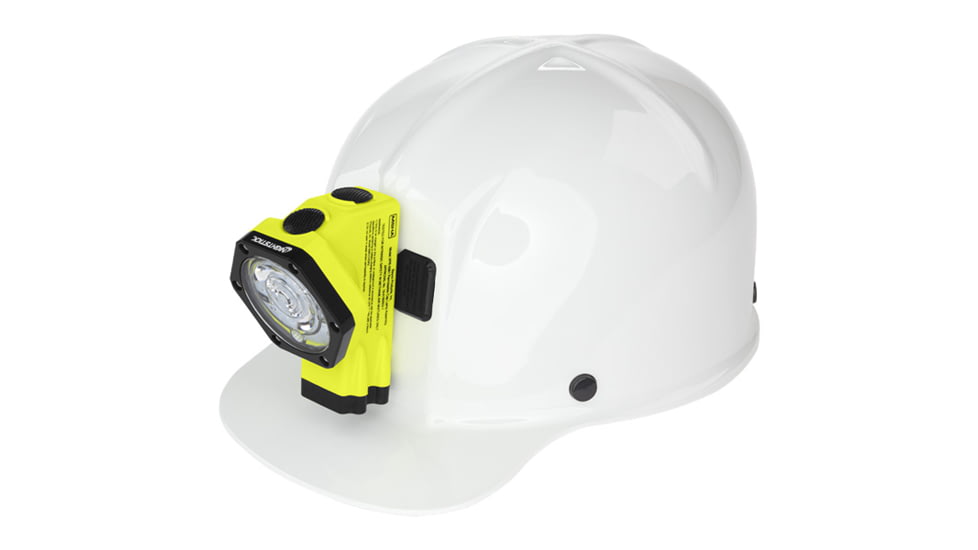 Nightstick Intrisically Safe Rechargeable Multi-Function Cap Lamp w/ Focused Beam, Green, XPR-5561G