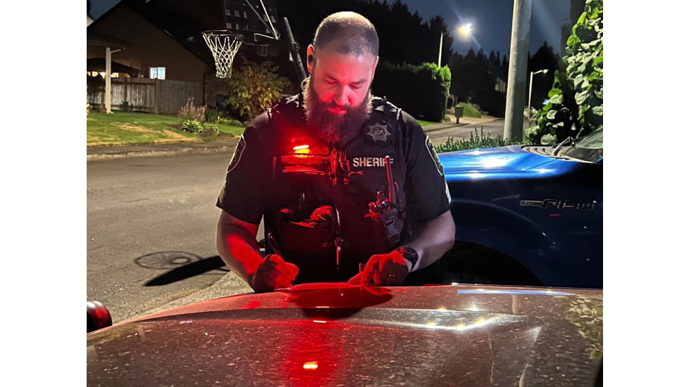 Nightstick Multi-Flood USB Gear Light Rechargeable LiPo Battery 250 Lumens LED Headlamp, Black, USB-4510M