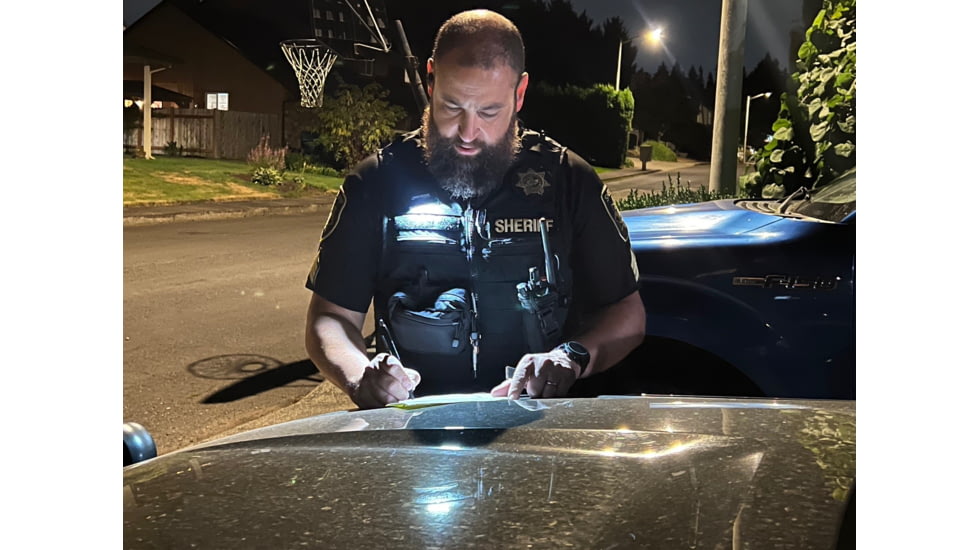 Nightstick Multi-Flood USB Gear Light Rechargeable LiPo Battery 250 Lumens LED Headlamp, Black, USB-4510M