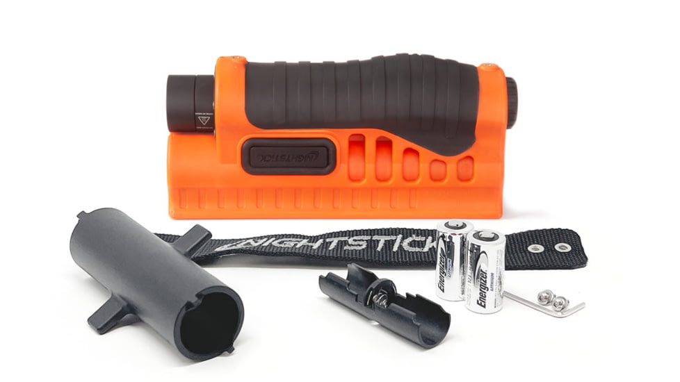 Nightstick Shotgun Forend Light f/ Remington 870/Tac-14, Less-Lethal Orange, SFL-14WL