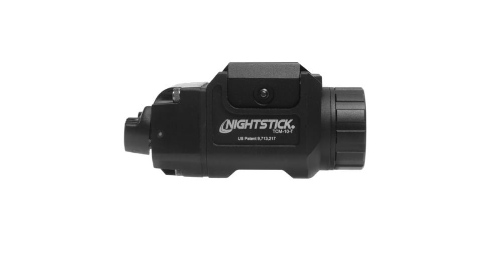 Nightstick Rechargeable Pistol Mounted Light, Fits Picatinny Rail, Anodized Finish, Black, 1,000 Lumens, 25,100 Candela, Rechargeable