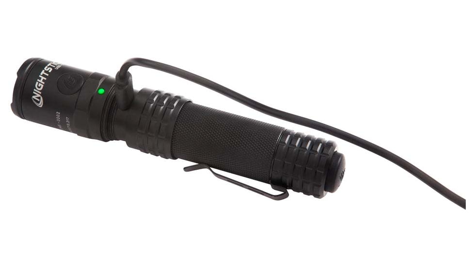 Nightstick USB Dual-Light Rechargeable Tactical Flashlight, Black, USB-588XL