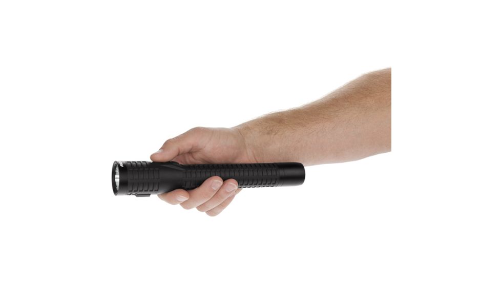 Nightstick Xtreme Lumens Duty Size Dual-Light Rechargeable 650 Lumen Polymer LED Flashlight, AC Charger, DC Charger, Battery, Black NSR-9924XL