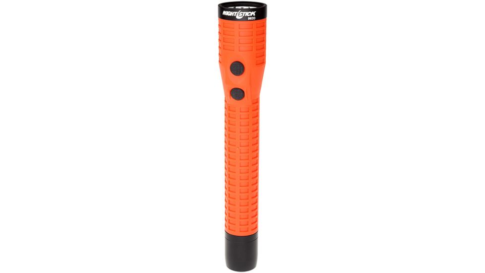 Nightstick Xtreme Lumens Duty Size Dual-Light Rechargeable 650 Lumen Polymer LED Flashlight w/Tail Cap Magnet, AC Charger, DC Charger, Battery, Red NSR-9920XL