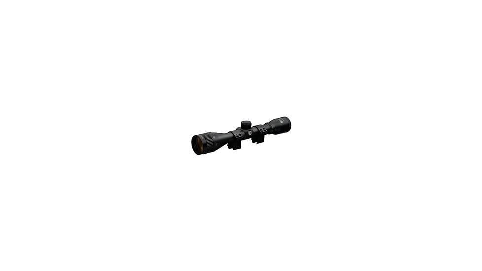 Nikko Stirling Mountmaster 4x32 AO, 1in Tube Rifle Scope, 4-Plex Reticle, w/1in Rings, Matte Black, NMM432AON