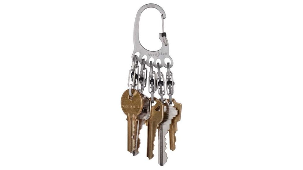 Nite Ize BigFoot Locker KeyRack, Stainless KLKBF-11-R6
