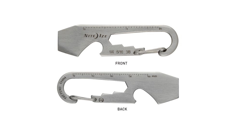 Nite Ize DoohicKey Multi-Tool, Stainless Steel 192241