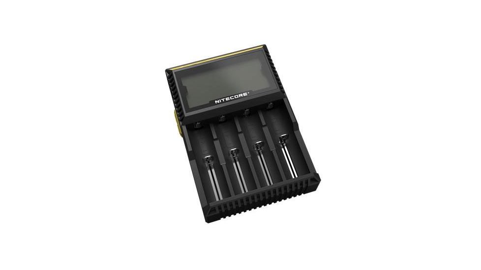 Nitecore D4 Digicharger Universal 4-Channel Smart Charger w/LCD Screen NITECORE-D4-DIGICHARGER