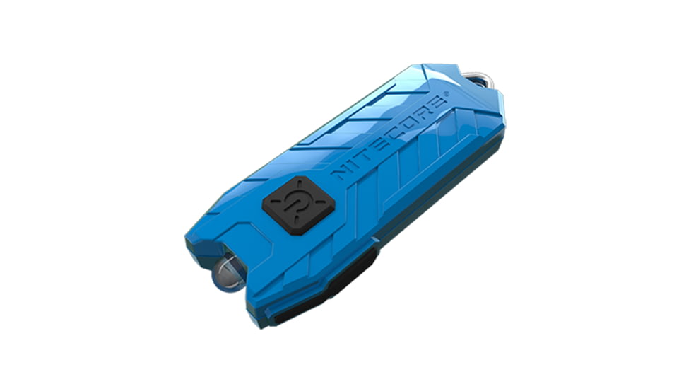 Nitecore TUBE v2.0 55 Lumen USB Rechargeable Keychain Flashlight, Azure, 6952506405428