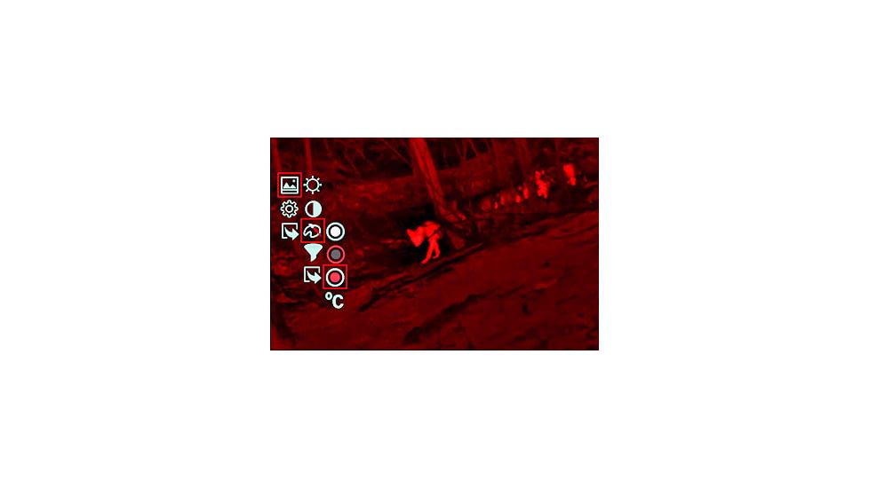 NiteHog Boomslang 3x Thermal Imaging Rifle Scope, Black, NH002