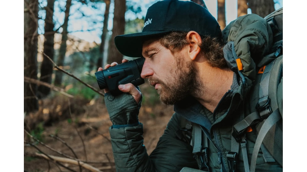 NOCPIX 4x 35mm LUMI H35 Compact Thermal Monocular, 640x512, Black, LUMI-H35