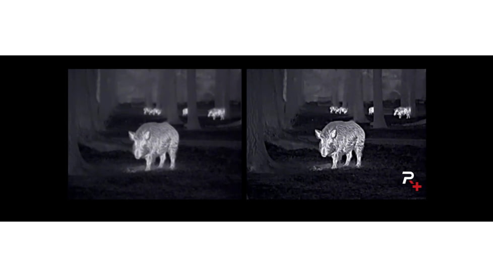 NOCPIX 4x 35mm LUMI H35 Compact Thermal Monocular, 640x512, Black, LUMI-H35