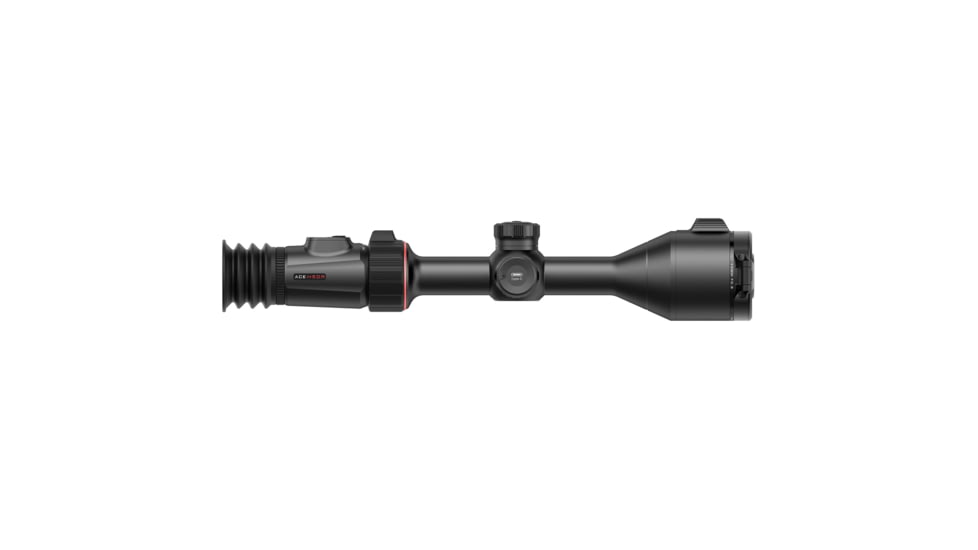 NOCPIX 4x 50mm ACE H50R Rangefinding Thermal Weapon Sight w/Ocular Zoom, 640x512 Sensor, Black, ACE-H50R