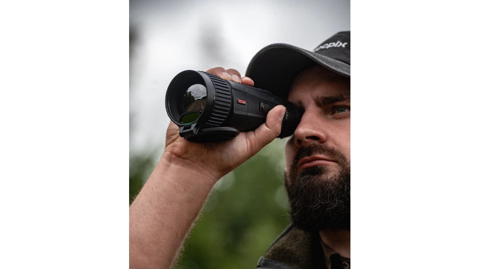 NOCPIX 4x50mm VISTA H50R Rangfinding Thermal Monocular, 640x512, Black, VISTA-H50R