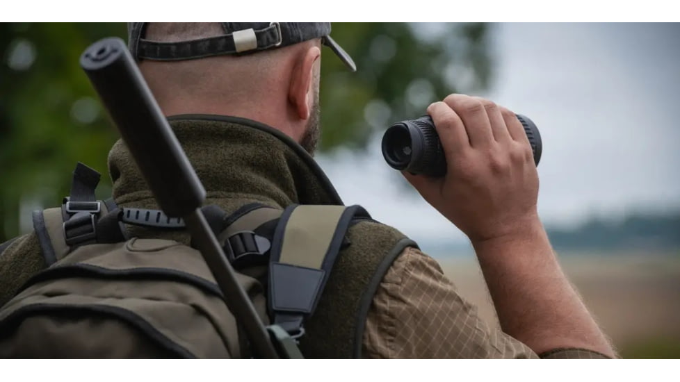 NOCPIX 4x50mm VISTA H50R Rangfinding Thermal Monocular, 640x512, Black, VISTA-H50R