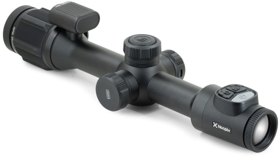 NOCPIX BOLT P25R 3.5x25mm 30mm Tube Thermal Imaging Rifle Scope, 50 Hz, 256x192, Black, BOLT-P25R