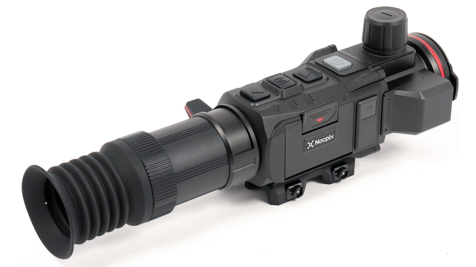 NOCPIX RICO 3 PRO H50R 3x50mm LPVO Thermal Imaging Rifle Scope w/LRF, First Focal Plane, 60 Hz, 640x512 pixels, Black, RICO3PRO-H50R