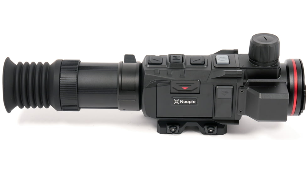 NOCPIX RICO 3 PRO H50R 3x50mm LPVO Thermal Imaging Rifle Scope w/LRF, First Focal Plane, 60 Hz, 640x512 pixels, Black, RICO3PRO-H50R