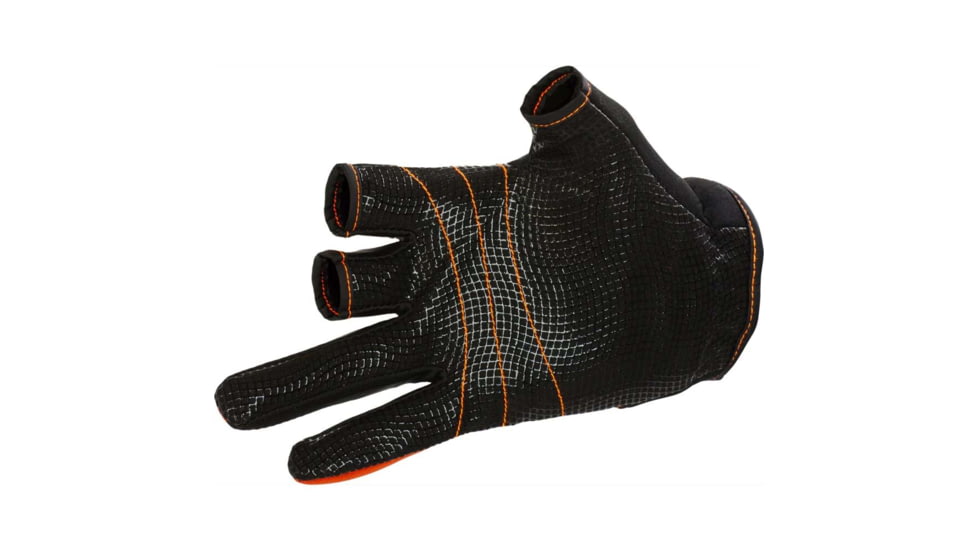 Norfin Grip 3 Cut Gloves - Mens, Orange Black, Medium, 703073-02M