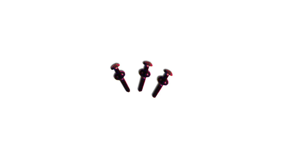 Norotos 3-Hole Low Profile Shroud Screw Kit, Black, One Size, 1722100
