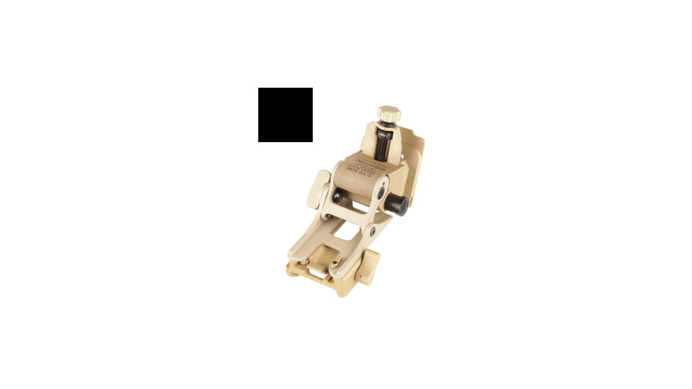 Norotos AKAII Helmet Mount, PVS-15/18/21/31, Black, One Size, NSN 5855-01-643-1485, 1840010BLK-2