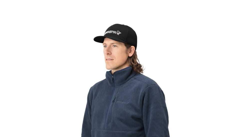 Norrona /29 3D Mesh Flexfit Cap, Caviar, Small/Medium, 3423-22-7718-S/M