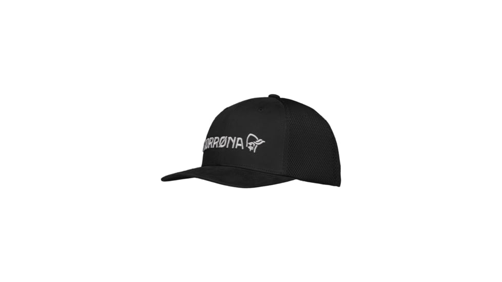 Norrona /29 Flexfit Cap, Black, Small/Medium, 3420-18-7700-S/M