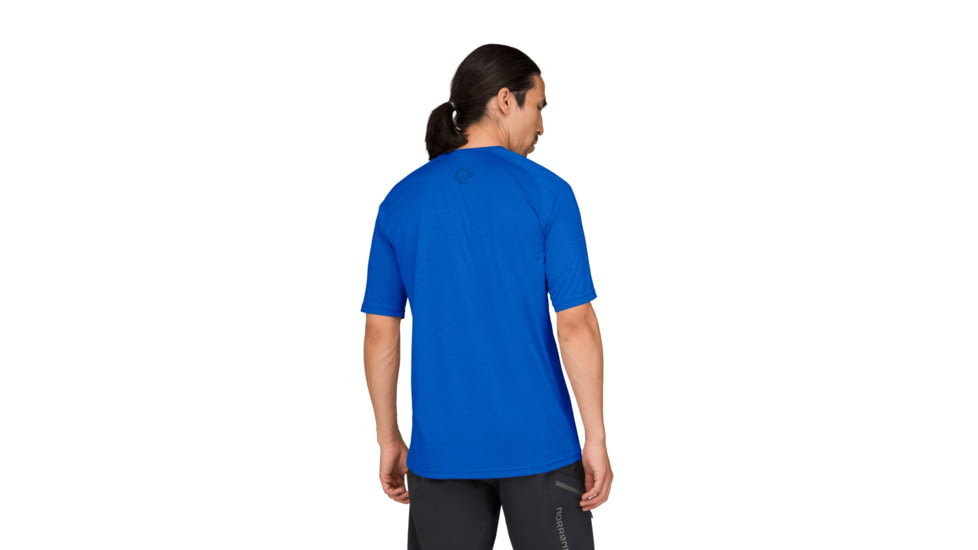 Norrona Fjora Equaliser Lightweight T-Shirt - Mens, Skydiver, Large, 2233-25-2336-L