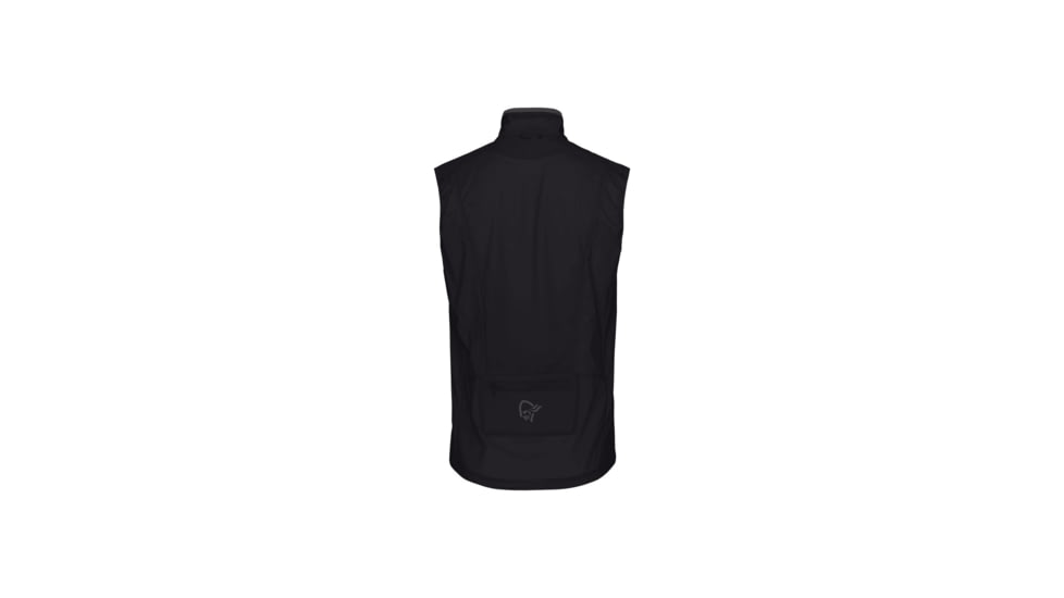 Norrona Senja Aero 90 Vest - Mens, Caviar, Medium, 5819-23-7718-M