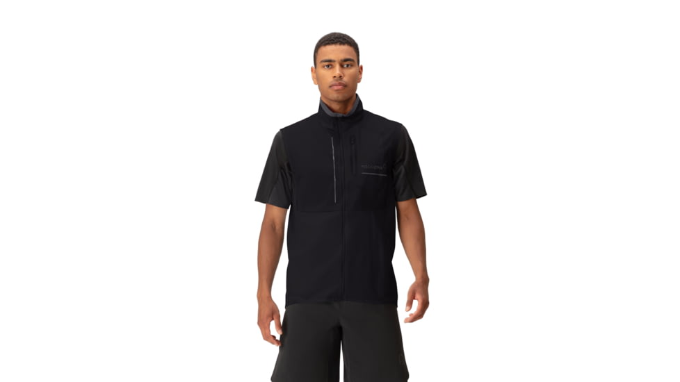 Norrona Senja Aero 90 Vest - Mens, Caviar, Medium, 5819-23-7718-M