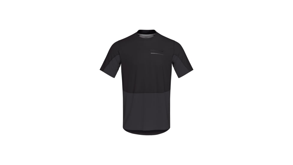 Norrona Senja Equaliser Lightweight T-Shirt - Mens, Caviar, Extra Large, 5826-23-7718-XL