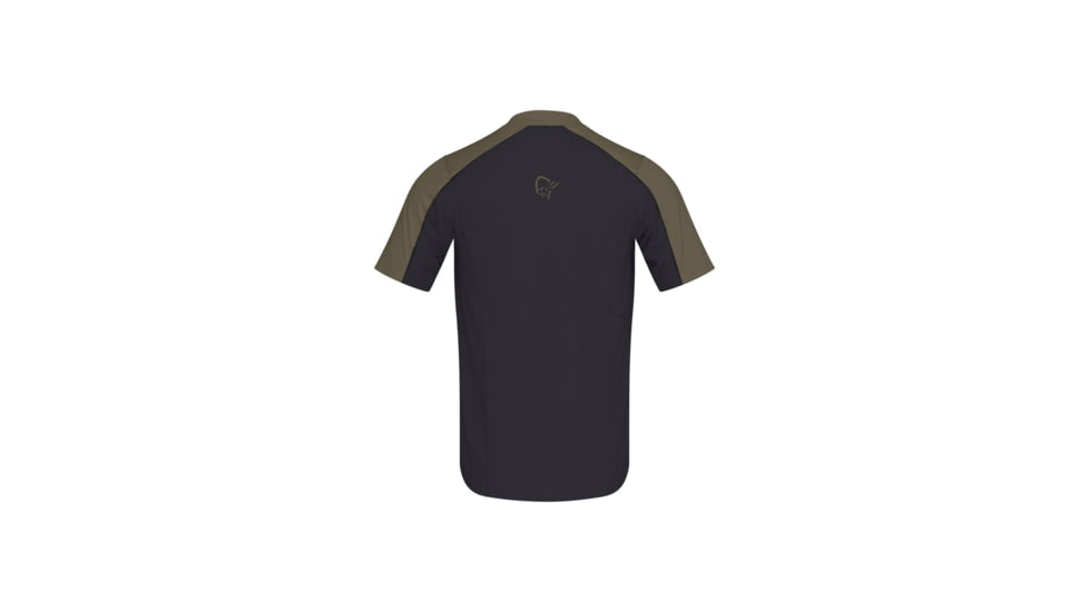 Norrona Senja Equaliser Lightweight T-Shirt - Mens, Olive Night, Medium, 5826-23-3301-M