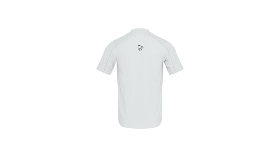 Norrona Senja Equaliser Lightweight T-Shirt - Mens, Snow White, Large, 5826-23-9928-L