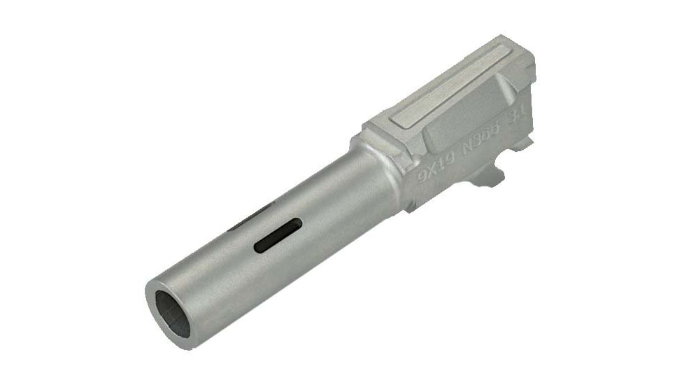 Norsso N365 3.1 in 9mm Ported Barrel, Satin Stainless, LVL1.5, Silver, N365-PBRL-9MM-SSS-LVL1.5