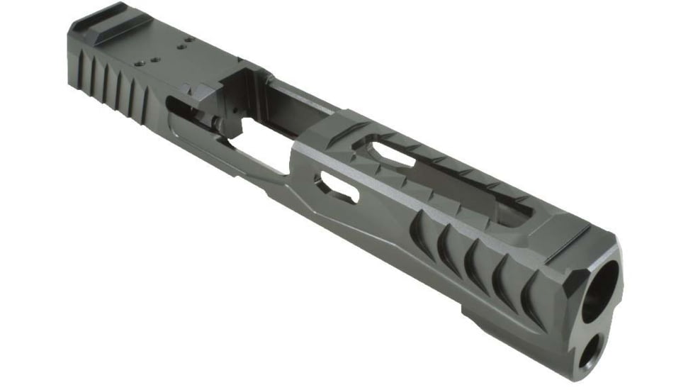 Norsso P320 Reptile Ported Full-Size Slide, Black, N320FS-REP-PORT-RMR-BLK