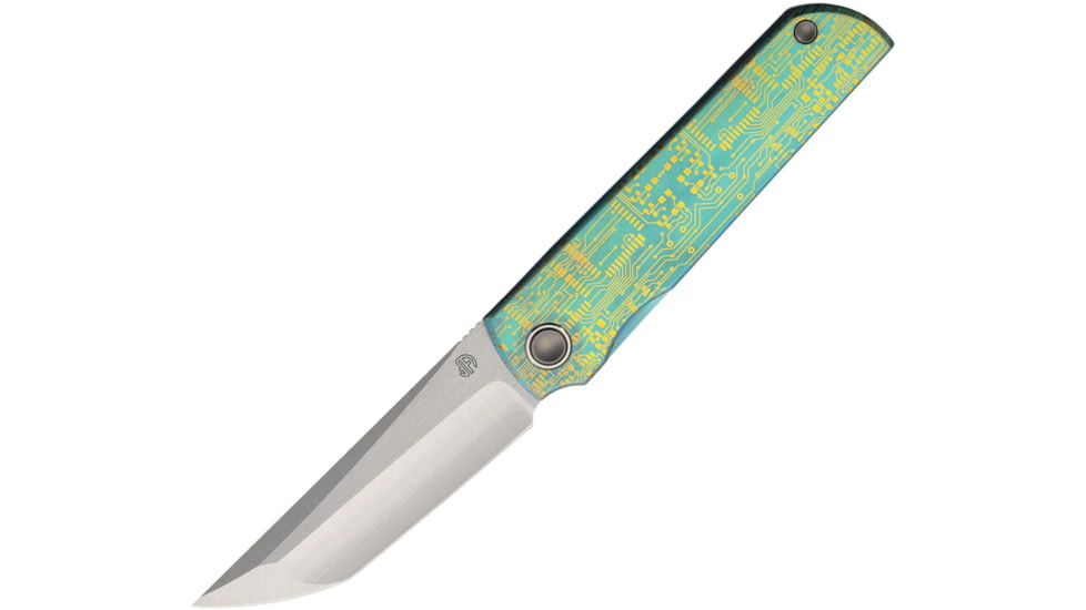 North Mountain Blade Zen Framelock Ti Teal, NMB2414AZDA