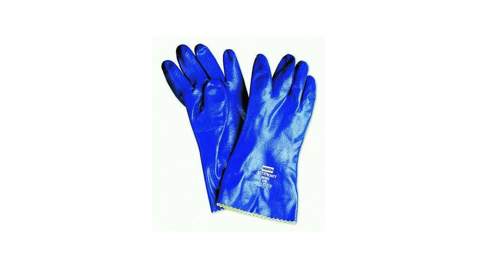 North Safety Products/Haus Gloves Nitrl-knit Sz8 Pk12pr NK803/8, Unit PK