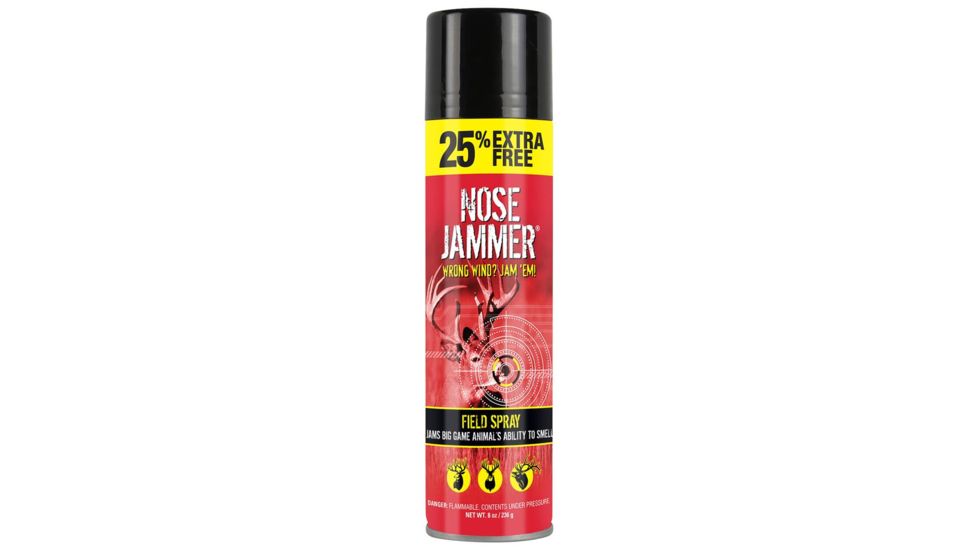 Nose Jammer Cover Scent Field Spray, Red, 8oz, 3298