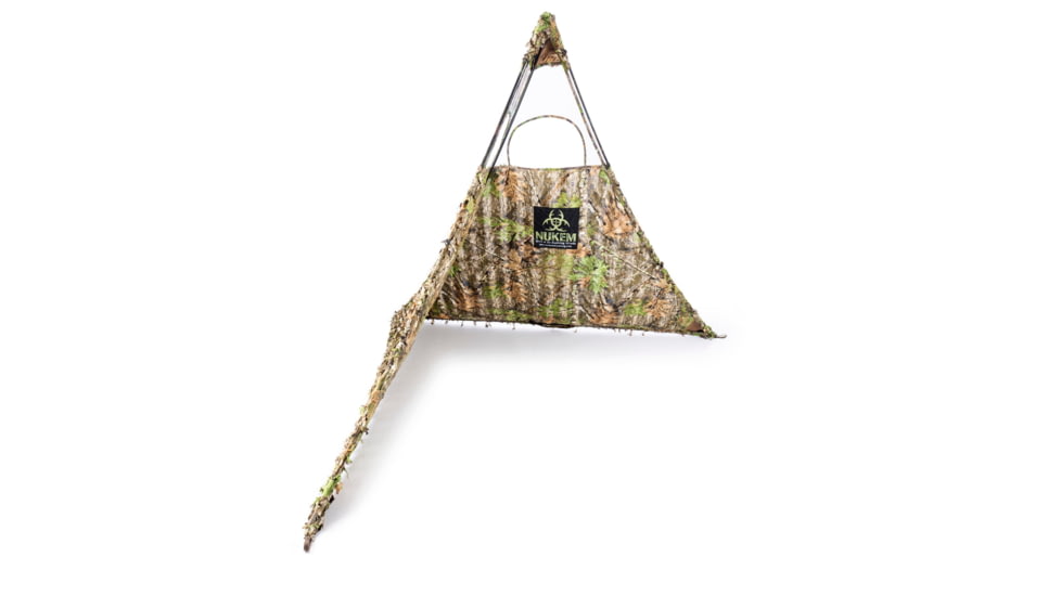 Nukem Grab &amp; Go Hunting Ground Blind, Obsession 3D Leafy Camo, Regular, NH23065264-2