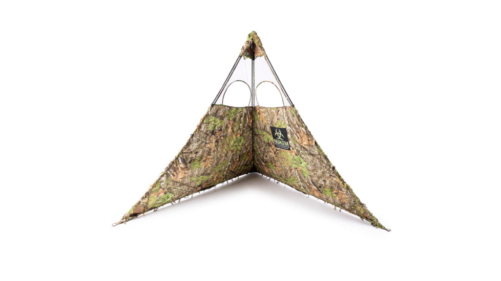 Nukem Grab &amp; Go Hunting Ground Blind, Obsession 3D Leafy Camo, Regular, NH23065264-2