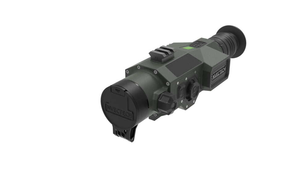 NVECTECH Defender 319 1.8x19mm Thermal Rifle Scope, Dark Green/Black, Defender 319