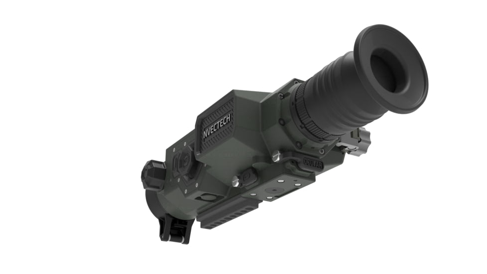 NVECTECH Defender 325 2.4x25mm Thermal Rifle Scope, Dark Green/Black, Defender 325