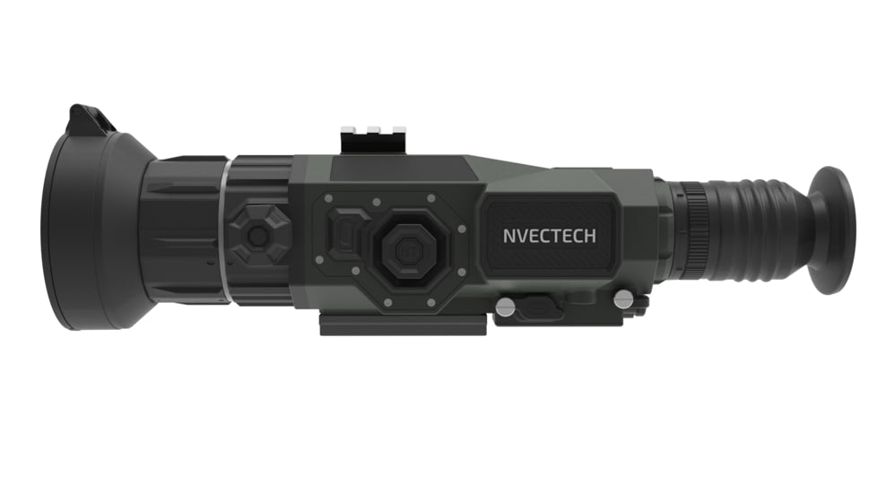 NVECTECH Defender 660L 1.1-3.2x20-60mm Thermal Rifle Scope, Dark Green/Black, Defender 660L