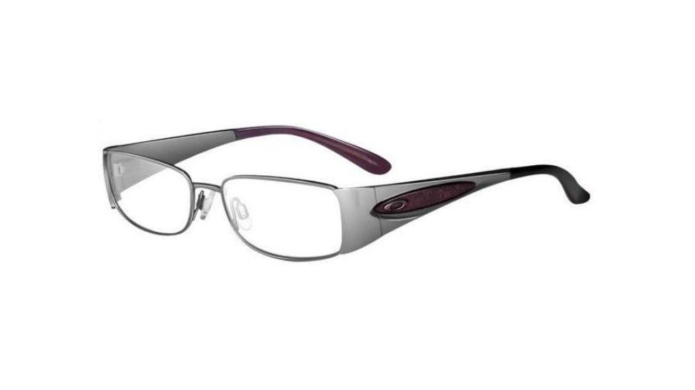 Oakley Anecdote 50mm Polished Chrome Progressive Vision Prescription Eyeglasses OX5065-0450
